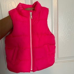 Toddlers size 18 to 24 months old navy puffer vest